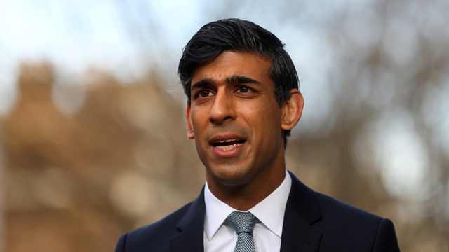 Menteri Keuangan Inggris Rishi Sunak. Foto: Simon Dawson/REUTERS