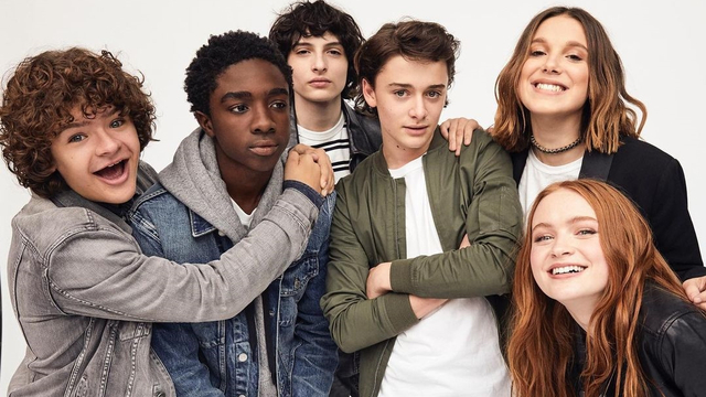 Pemeran Stranger Things dok IG @strangerthingstv