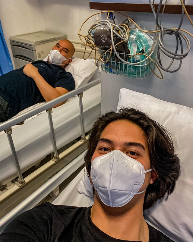 Ahmad Dhani dan El Rumi. Foto: Instagram/elrumi