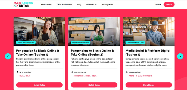 Maju Bareng TikTok dok TikTok