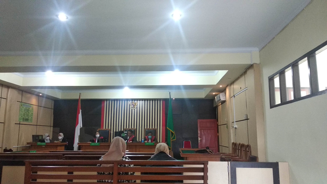 Sidang kasus gading gajah di Pengadilan Negeri Jambi/Yovy Hasendra