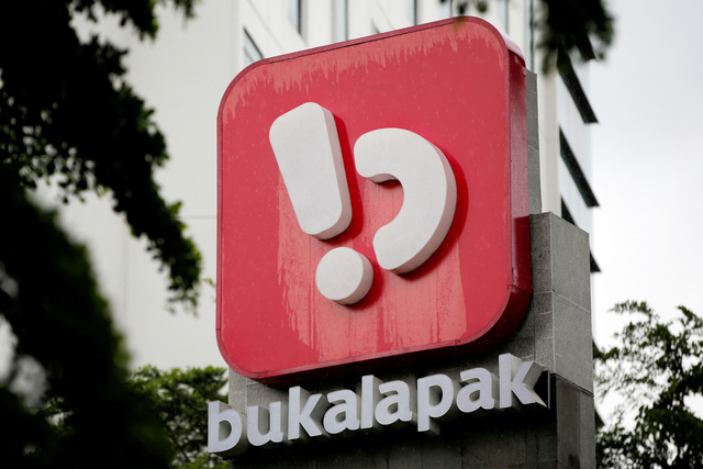 Logo Bukalapak. Foto: REUTERS/Willy Kurniawan
