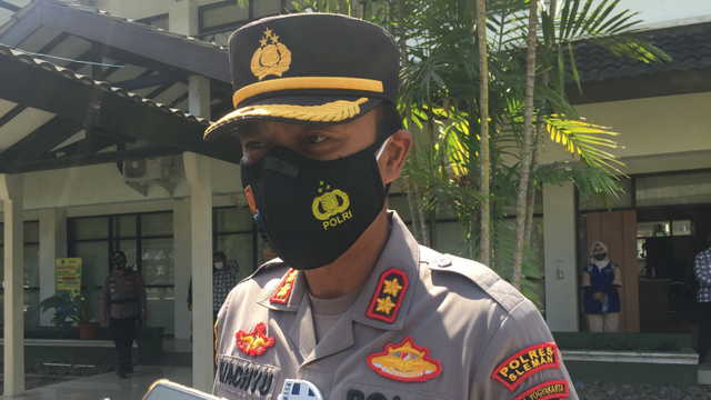 Kapolres Sleman AKBP Wachyu Tri Budi Sulistiyono ditemui di Pemkab Sleman, Jumat (6/8). Foto: Arfiansyah Panji Purnandaru/kumparan