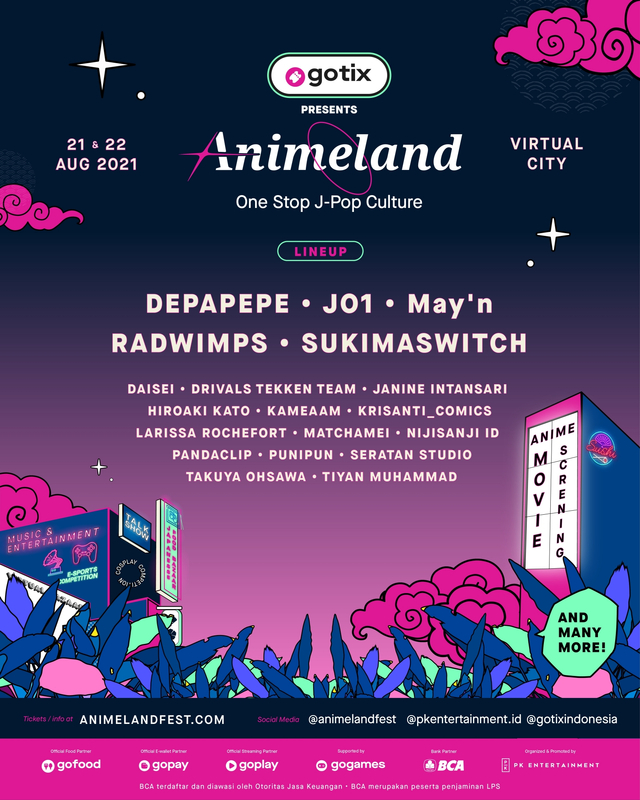 Poster Animeland 2021. Foto: PK Entertainment
