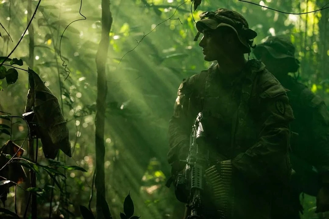 Prajurit Angkatan Darat AS saat latihan bersama Pasukan TNI AD di Garuda Shield 15/2021. Foto: 25th Infantry Division