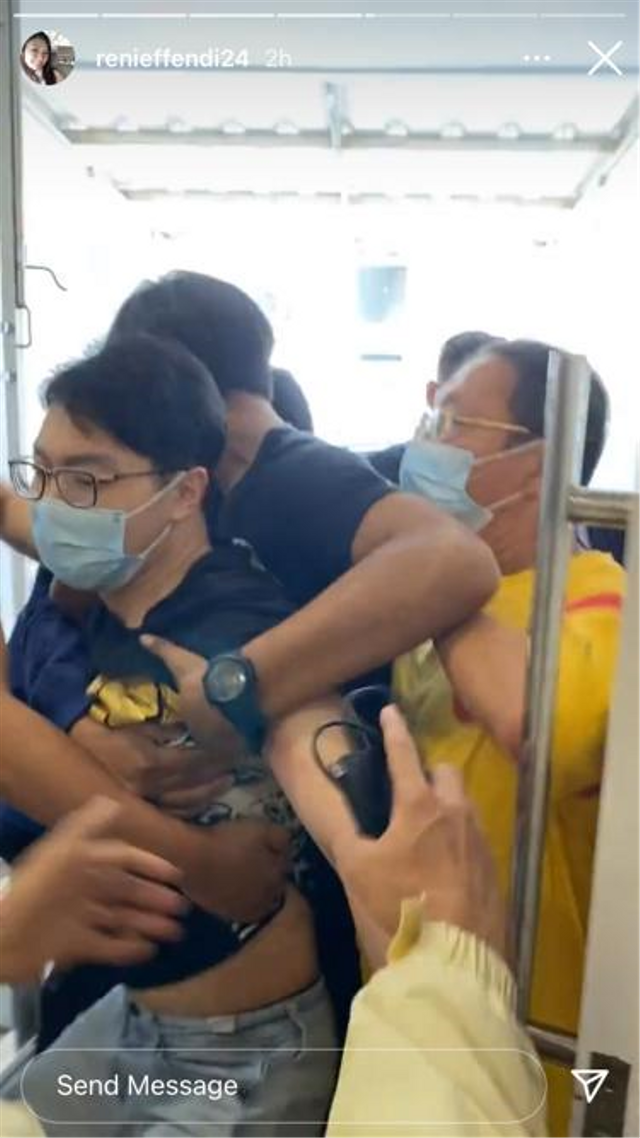 Unggahan Instagram Story Reni Effendi, istri Dokter Richard Lee. Foto: Instagram/renieffendi24