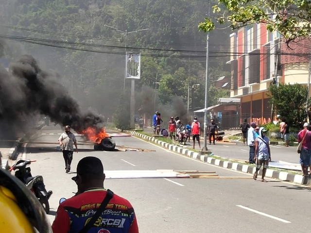 Pemalangan keluarga narapida di Manokwari