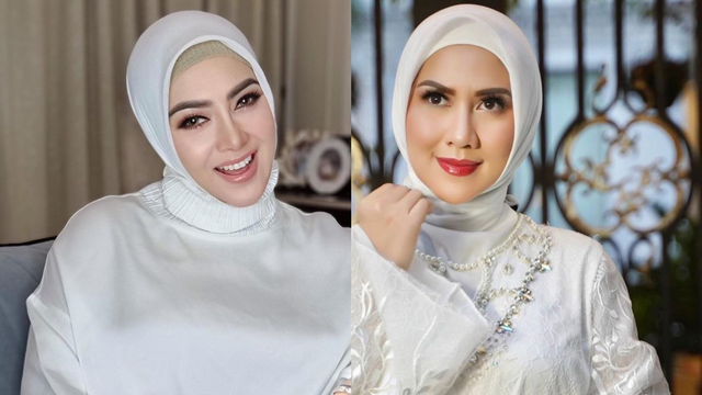 Syahrini dan Venna Melinda. Foto: Instagram/princessyahrini, vennamelindareal