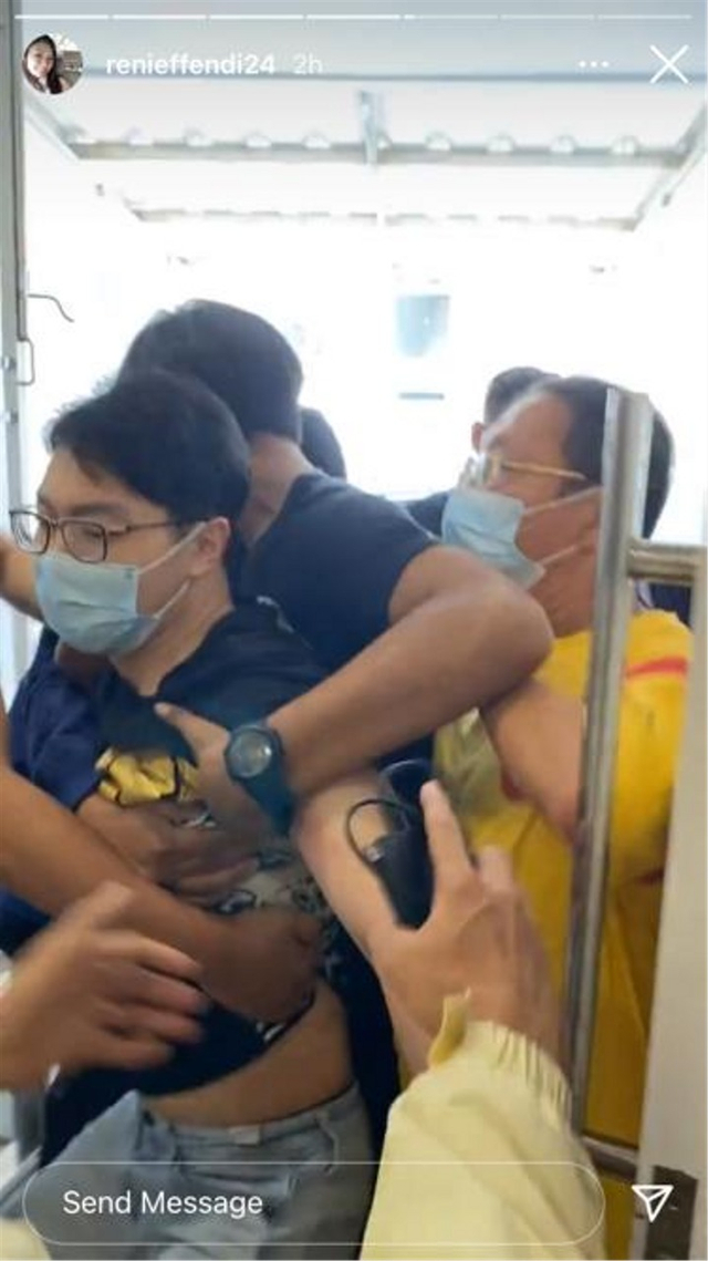 Unggahan Instagram Story Reni Effendi, istri Dokter Richard Lee. Foto: Instagram/renieffendi24