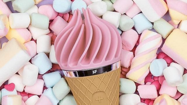 Vibrator Mirip Es Krim untuk Stimulasi Klitoris Foto: @satisfyercom