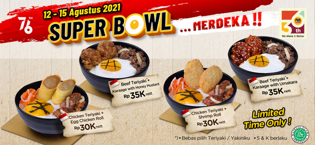 Ilustrasi promo kemerdekaan. Foto: hokben.co.id