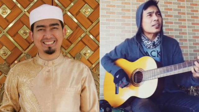 Ustaz Solmed dan Aris Idol. Foto: Instagram.