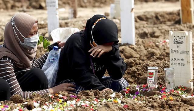 Kematian Akibat Covid, Sumber: AP Photo