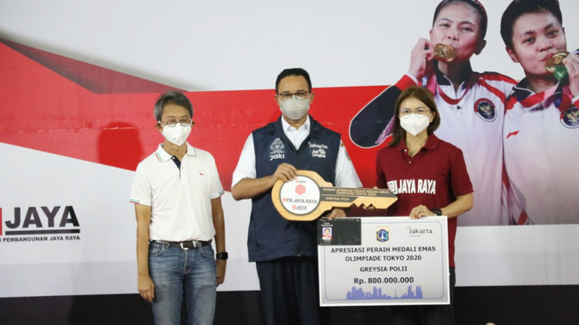 Gubernur DKI Anies Baswedan Resmikan Gedung Sasana Emas Greysia-Apriyani. Foto: PPID DKI Jakarta