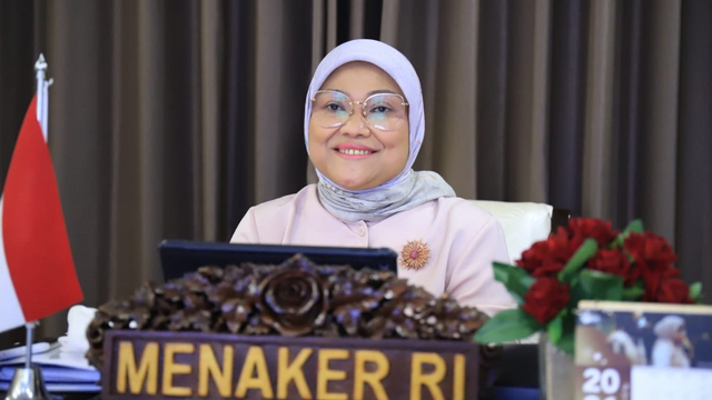 Menaker Ida Fauziyah. Foto: Kemnaker RI
