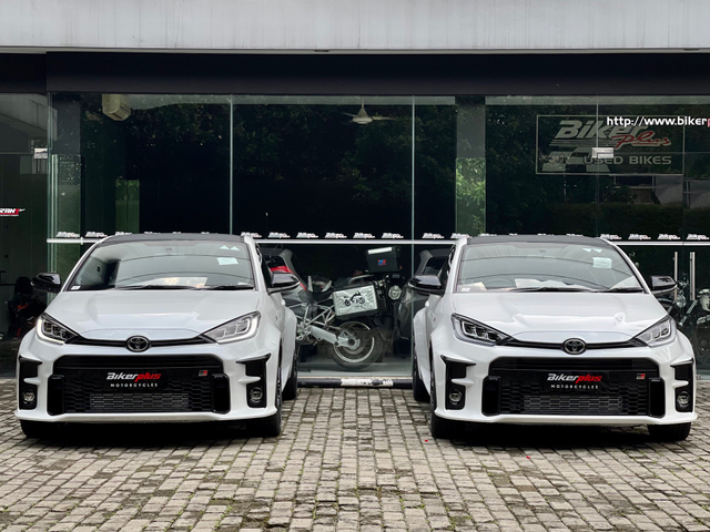 Toyota GR Yaris pertama yang mendarat di Indonesia dibawa oleh importir umum Biker Plus Bogor milik Om Alvin. Foto: Biker Plus Bogor