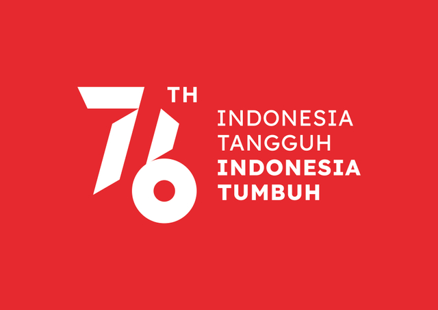 Logo HUT ke-76 RI. Sumber: Setneg.go.id