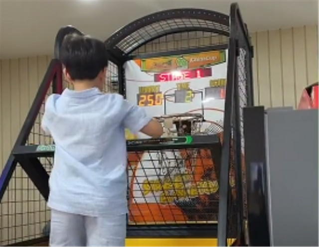 Mesin game di rumah Raffi Ahmad. Foto: TikTok