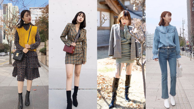 Gaya busana korean style ala Sunnydahye. Dok. Instagram @/sunnydahye