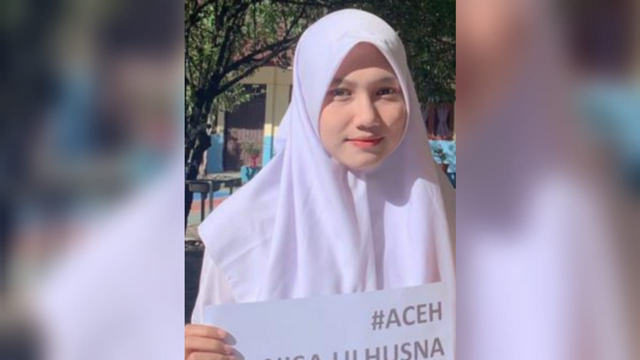 Nisa Ulhusna, anggota Paskibraka dari Aceh. Dok. pribadi 