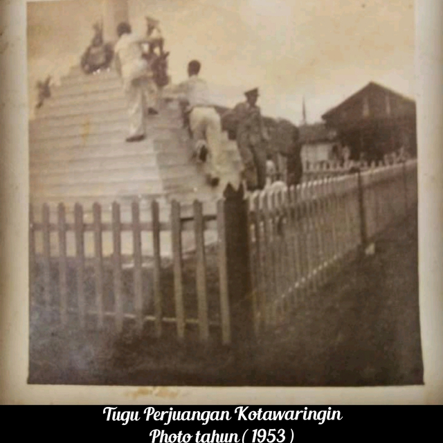 Monumen sejarah di Kotawaringin Barat/InfoPBUN/foto: IST
