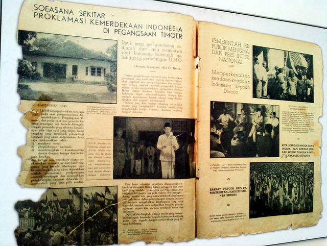 Upacara Proklamasi Kemerdekaan. (Foto: https://flickr.com)