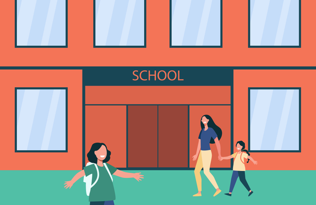 Contoh kewajiban di sekolah. Sumber: freepik.com