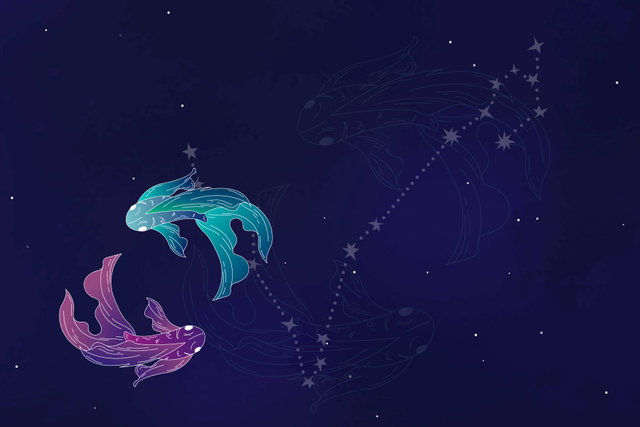 Ilustrasi zodiak pisces. Sumber: freepik