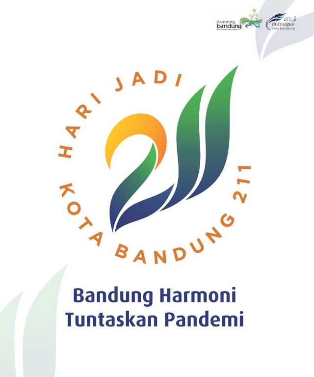 Pemkot Bandung Resmikan Logo HJKB 211 Hasil Sayembara