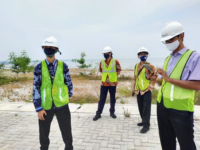 Foto tim penilaian Direktorat Jenderal Kekayaan Negara (Sumber : arsip foto tim penilai DJKN)