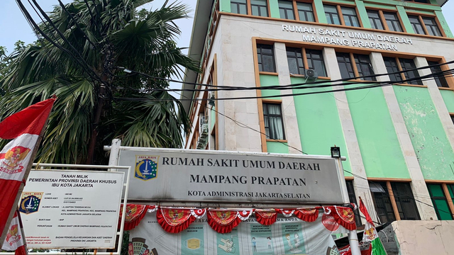 RSUD Mampang Prapatan, Jakarta Selatan. Foto: Nugroho GN/kumparan