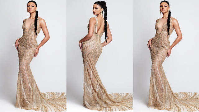 Gaun Jihane Almira di Preliminary Miss Supranational Foto: Instagram @jihanealmira