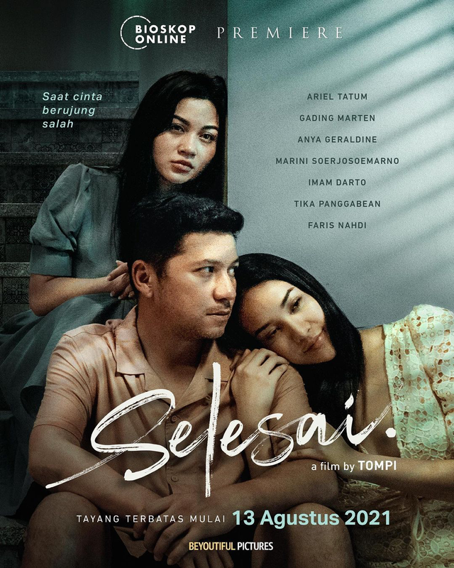 Film Selesai karya Tompi. Foto: Instagram dr_tompi.