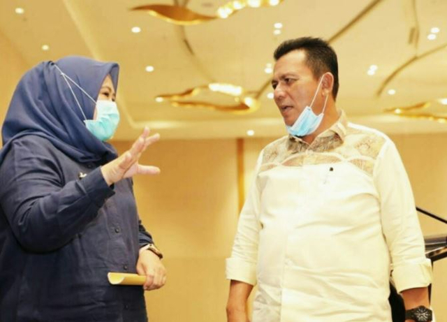 Ansar Ahmad dan Marlin Agustina.