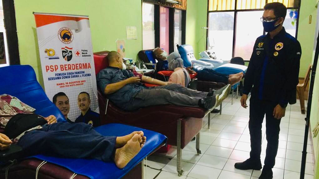 Program Pemuda Siaga Pandemi-Bersama Donor Plasma (PSP Berderma). Foto: Dok. Istimewa