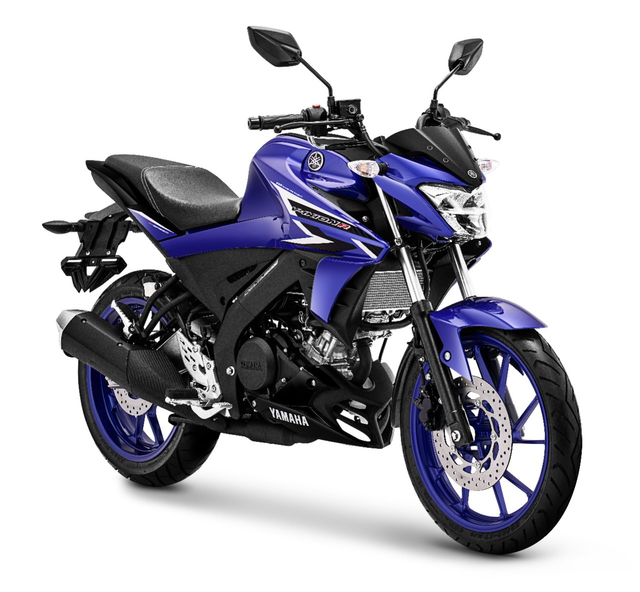 Yamaha Indonesia hadirkan warna baru Mettalic Blue untuk Vixion R. Foto: YIMM
