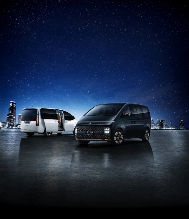 MPV premium, Hyundai Staria resmi mengaspal di Indonesia.  Foto: dok. Hyundai Motors Indonesia