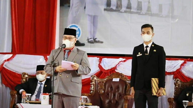 Bupati Kotawaringin Timur, Hallikinnor pada salah satu kesempatan di Kotim. (FOTO: Dokumen Ist).