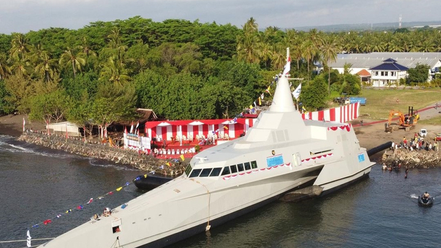 KRI Golok. Foto: Dok. PT Lundin