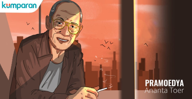 Pramoedya Ananta Toer. Foto: kumparan.com