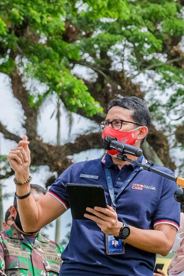 Menparekraf Sandiaga Uno Foto: Dok. Humas Kemenparekraf