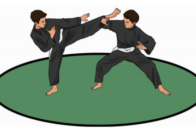 Elakan dalam Pencak Silat (sumber: Kemdikbud)