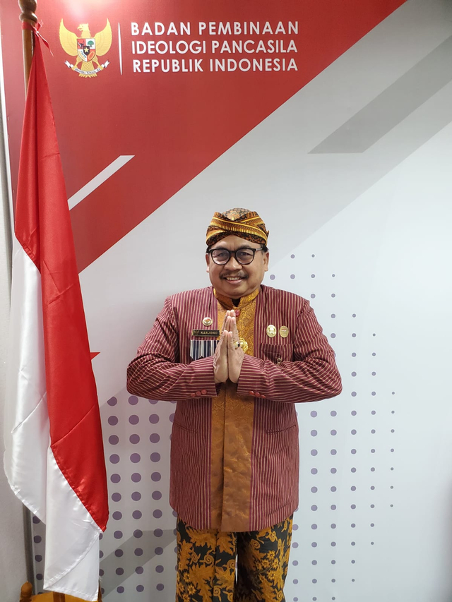 Plt. Sekretaris Utama Badan Pembinaan Ideologi Pancasila (BPIP), Karjono
