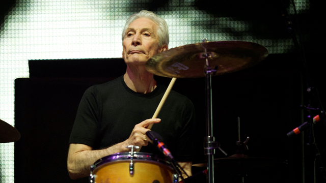 Drummer The Rolling Stones, Charlie Watts. Foto: DON EMMERT / AFP