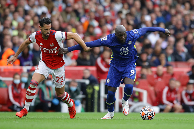 Chelsea sukses mengalahkan tuan rumah Arsenal pada pekan kedua Liga Inggris 2021/22. Foto: David Klein/REUTERS