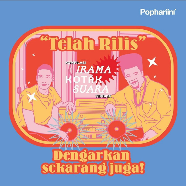 Kompilasi Irama Kotak Suara Vol. 1. Foto: Instagram/@pophariini