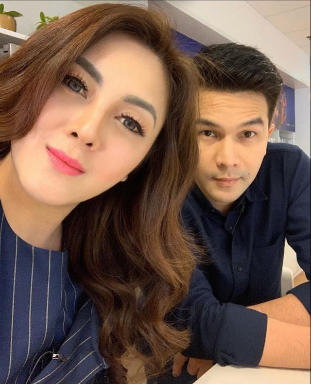 Dhena Devanka dan Jonathan Frizzy. Foto: Instagram/@dhenafrizzy