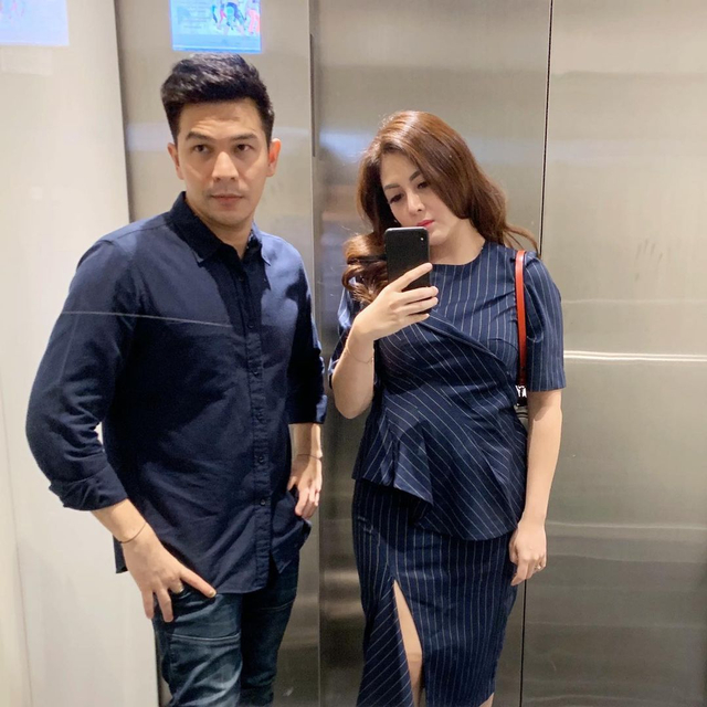 Dhena Devanka dan Jonathan Frizzy. Foto: Instagram/@dhenafrizzy