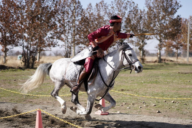 Tim panahan berkuda Indonesia pada kompetisi International Horseback Archery Circular Track Championship 2021 yang berlangsung di Ankara, Turki pada 13-15 Agustus. Foto: istimewa