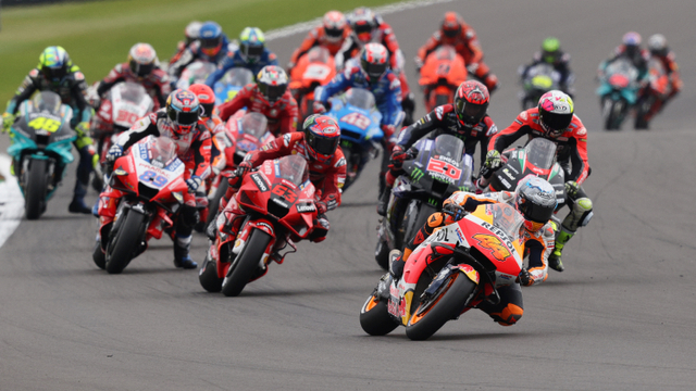 MotoGP Inggris di sirkuit Silverstone di Northamptonshire, Inggris tengah, pada 29 Agustus 2021. Foto: ADRIAN DENNIS / AFP